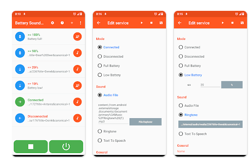 Battery Sound Notification Apk